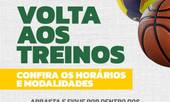 ESCOLINHAS DE ESPORTE | Volta aos Treinos